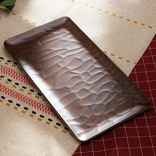 Mudo Home Wood Touch Di̇kdörtgen Sunum 32cm