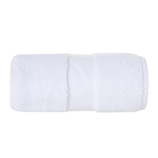 Mudo Home Classy Yüz Havlusu Beyaz 50x90 Cm