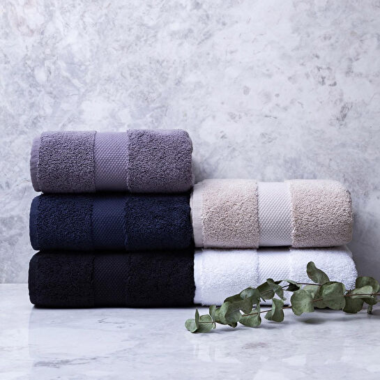 Mudo Home Classy Banyo Havlusu Gri̇ 90x150 Cm