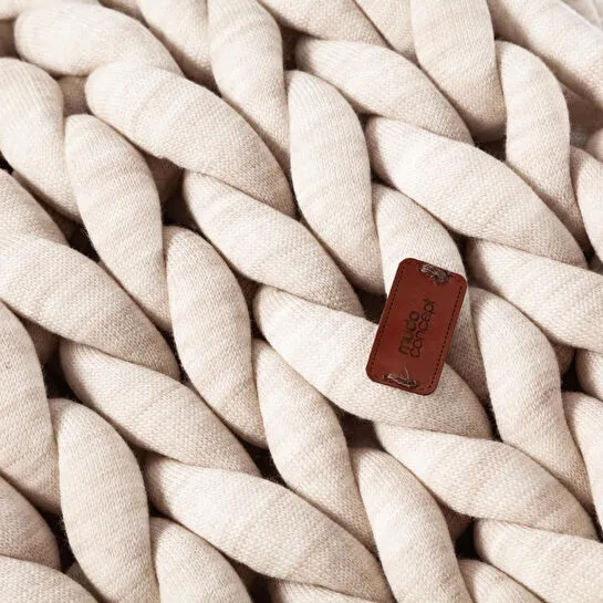 Mudo Home Abella Koltuk Şali Krem 120x180