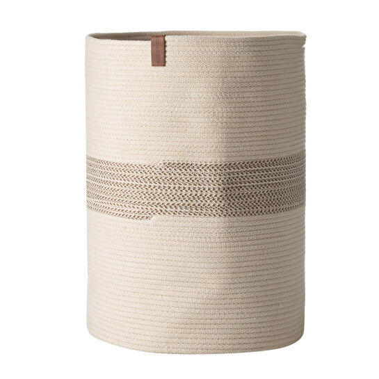 Mudo Home Venus Çamaşir Sepeti̇ Bej Ekru 35x35x45