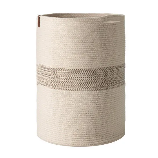 Mudo Home Venus Çamaşir Sepeti̇ Bej Ekru 35x35x45