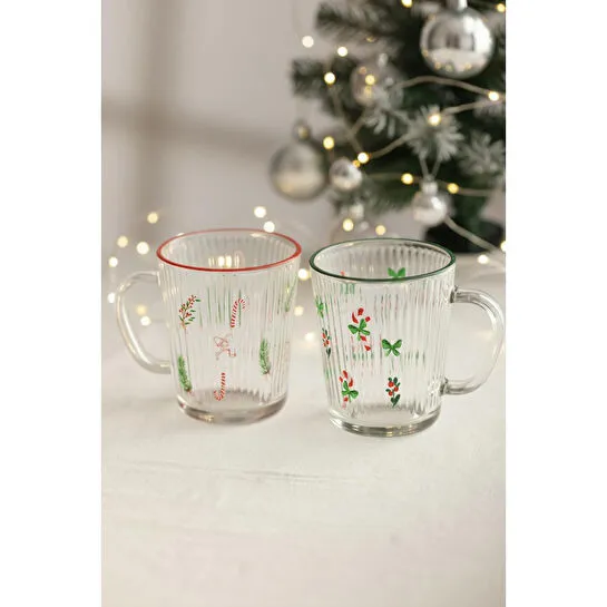 Rakle Winter Candy Optik 2'li Kupa Seti 360 Cc