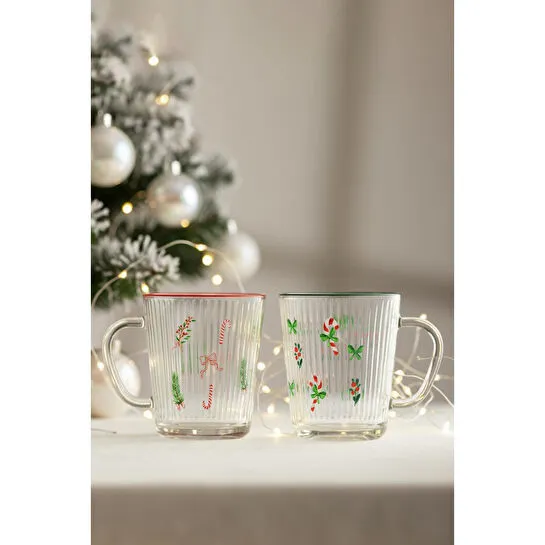 Rakle Winter Candy Optik 2'li Kupa Seti 360 Cc