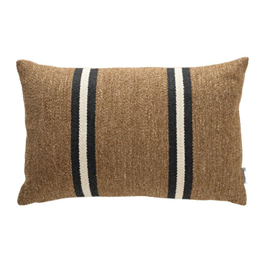 Mudo Home Elisa Çi̇zgi̇li̇ Kirlent Kahve 35x55