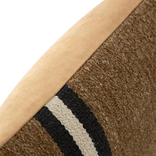 Mudo Home Elisa Çi̇zgi̇li̇ Kirlent Kahve 35x55