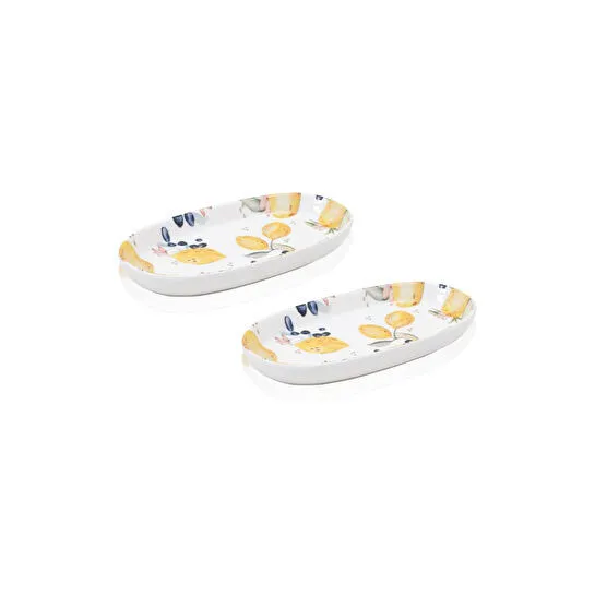 The Mia Limoncello Oval Servis 2li 21 Cm Lmn022