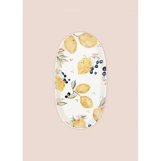 The Mia Limoncello Oval Servis 2li 21 Cm Lmn022