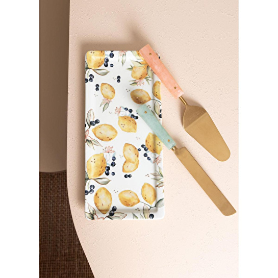 The Mia Limoncello Dikdörtgen Servis 33x21 Cm Lmn025