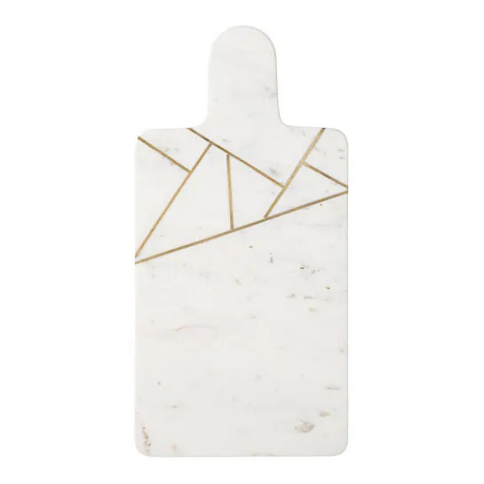 Mudo Home Brass Mermer Sapli Sunum 20x40cm