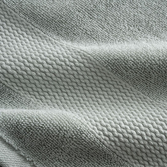 Green Black Lara 3'lü Havlu Seti %100 Pamuk Bordürlü Yeşil