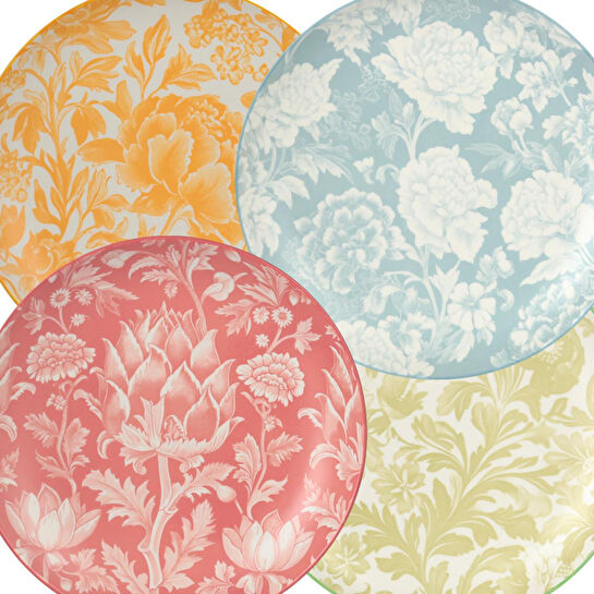 Lucky Art Aurea 4lu Seramik Tabak Seti 20cm