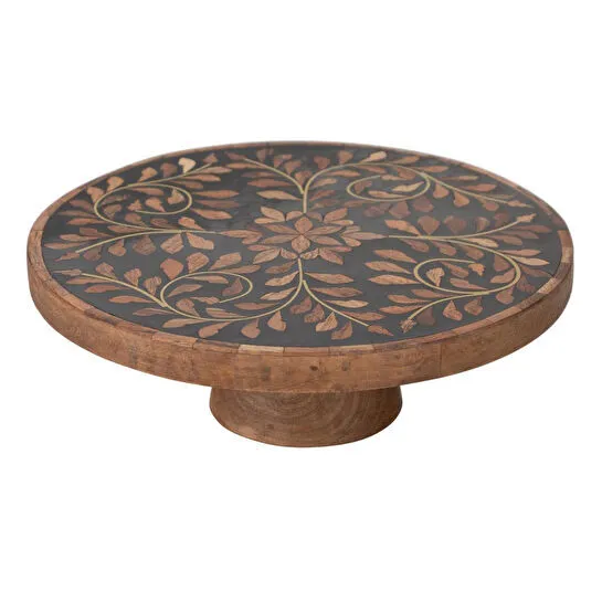 Mudo Home Orissa Mango Kek Standi 25cm- Black