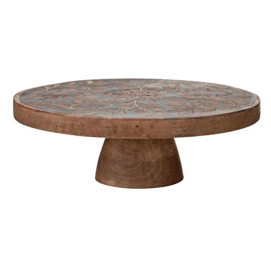 Mudo Home Orissa Mango Kek Standi 25cm- Black