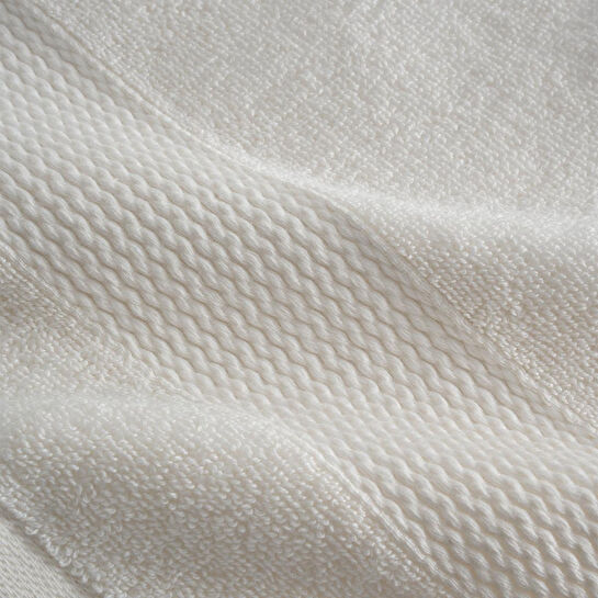 Green Black Lara 3'lü Havlu Seti %100 Pamuk Bordürlü Krem