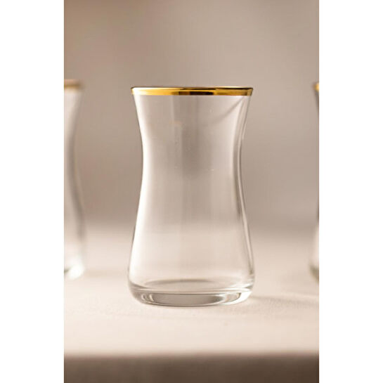 Rakle Avantgarde Gold 6'lı Çay Bardağı Seti 170 Cc