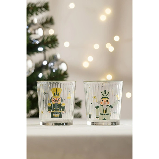 Rakle Magical Christmas Optic 2'li Su Bardağı Seti 360 Cc