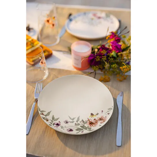 Rakle Darrel Seramik 4'lü Servis Tabağı Seti 25,5 Cm