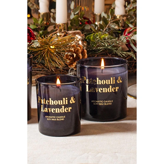 Rakle Glam Patchouli Kokulu 2'li Mum Seti Lacivert 120 Gr - 200 Gr