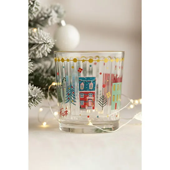 Rakle Cozy Winter Optic 2'li Su Bardağı Seti 360 Cc