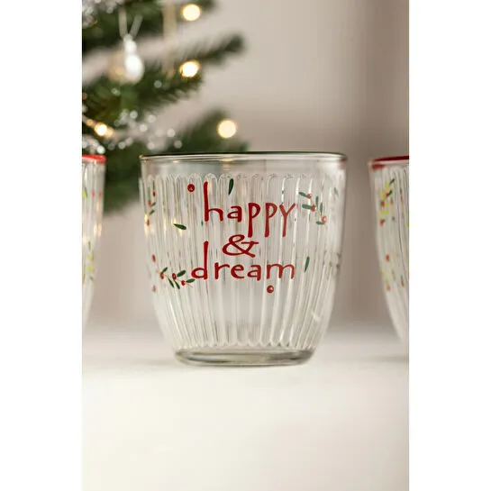 Rakle Clara 4'lü Su Bardağı Seti 290 Cc