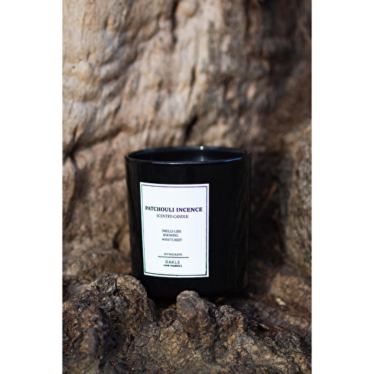 Rakle Le Jardin Patchouli Incence Kokulu 2'li Mum Seti Siyah 120 Gr - 200 Gr