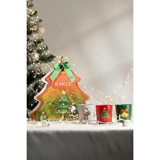 Rakle Bells 3'lü Mum Seti 120 Gr