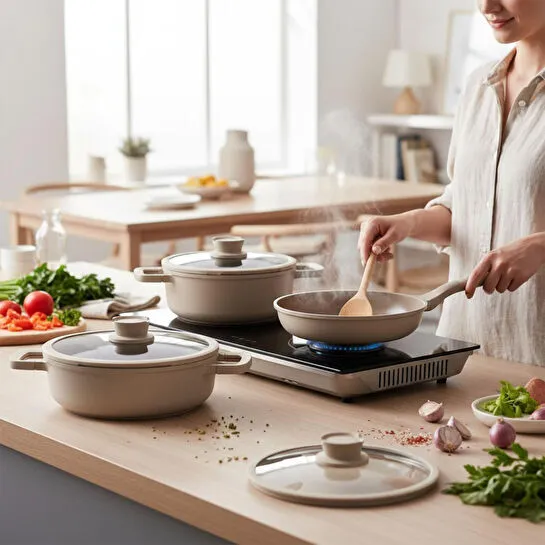 Berghoff Leo Stone Tava 24 Cm Latte