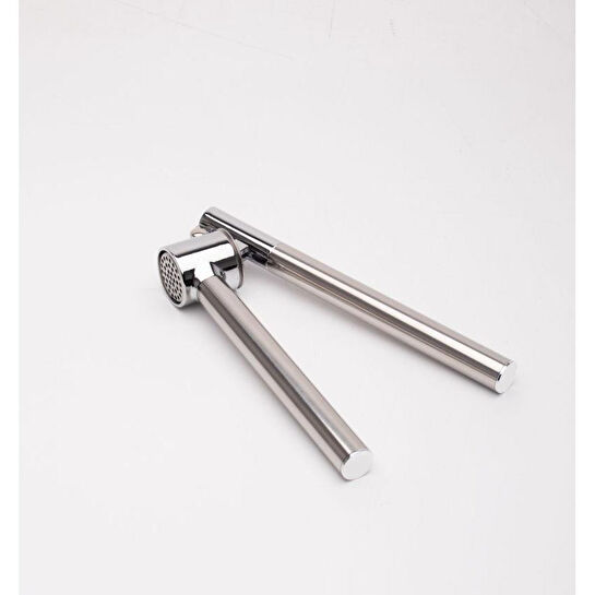 Emaylab Paslanmaz Çelik Hazneli Sarımsak Ezici – Ergonomik Tutma, Soymadan Ezme, Çıkarılabilir Hazneli