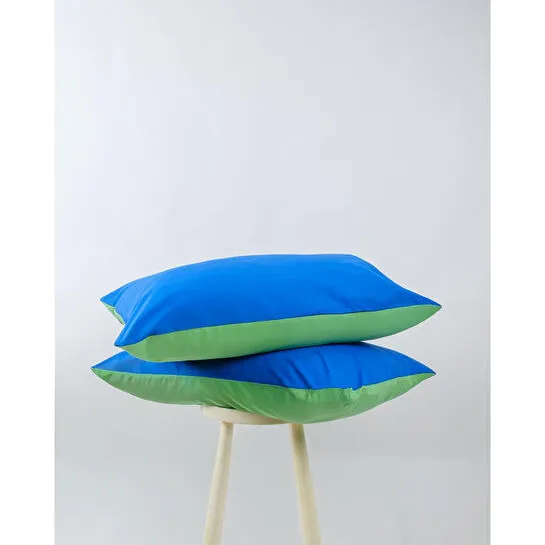 Cozy Home Popping Colors Yastık Kılıfı Sage Yeşil-mavi 50x70