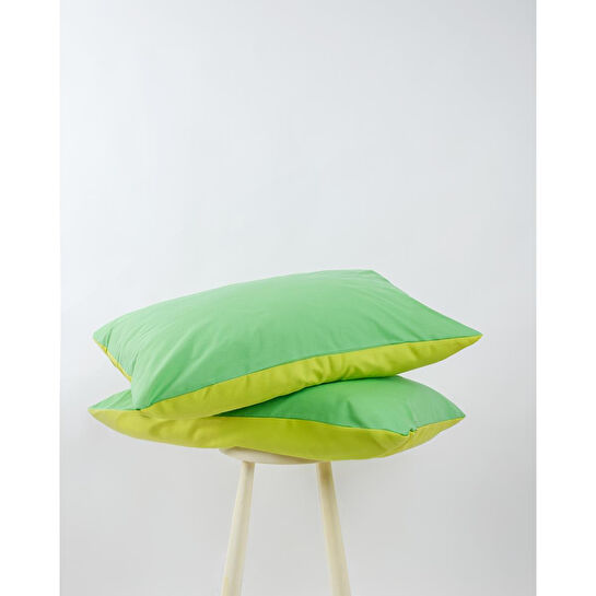 Cozy Home Popping Colors Yastık Kılıfı Sage Sarı-yeşil 50x70
