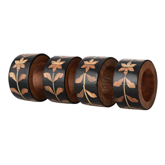 Mudo Home Orissa Peçete Halkasi Seti̇-4lü