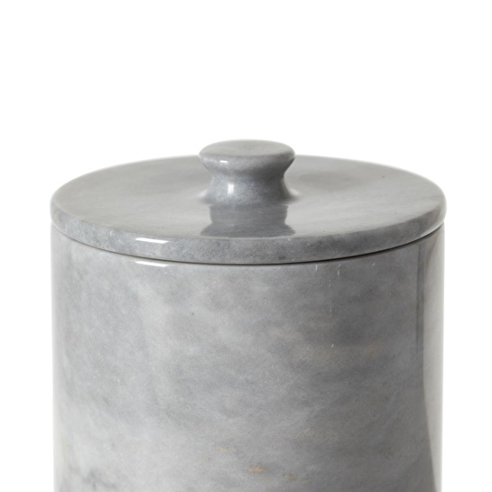 Mudo Home Marble Gri̇ Çöp Kovasi 3 Lt