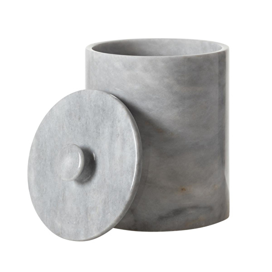 Mudo Home Marble Gri̇ Çöp Kovasi 3 Lt