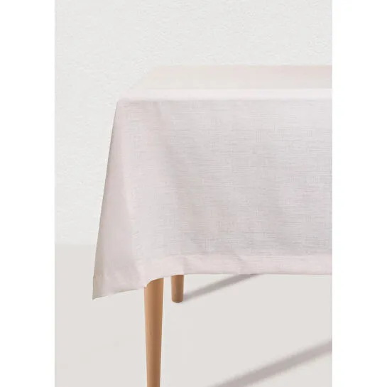 The Mia Dikdörtgen Masa Örtüsü Etamin Taş 150x230 Cm