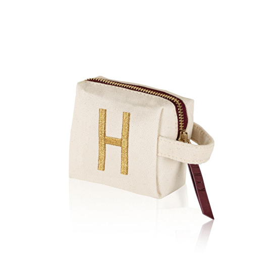 The Mia Harf Nakışlı Çanta H 14x12 Cm