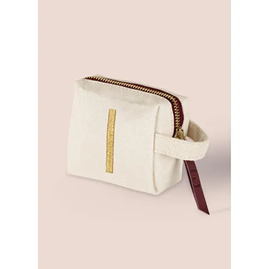 The Mia Harf Nakışlı Çanta I 14x12 Cm