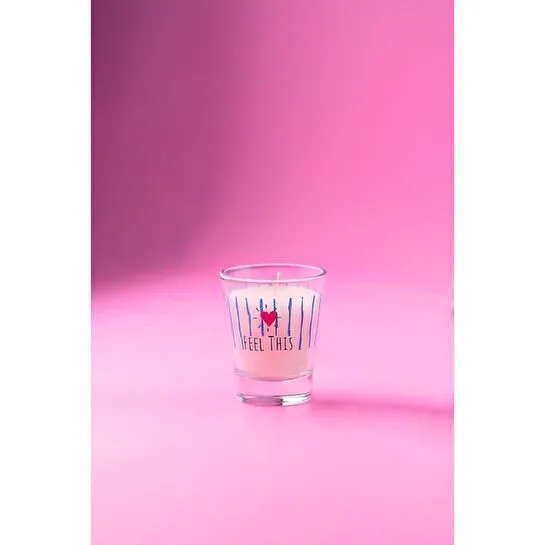 Rakle Retro Love 4'lü Mum Seti 60 Gr