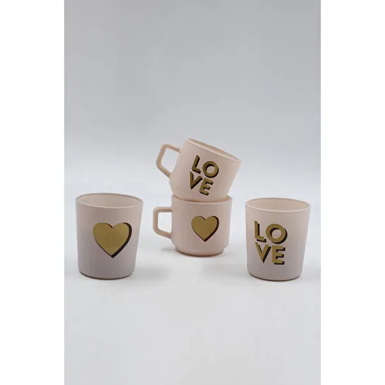 Rakle Golden Love 4'lü Hediye Seti 180 Cc