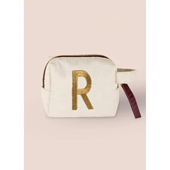 The Mia Harf Nakışlı Çanta R 14x12 Cm