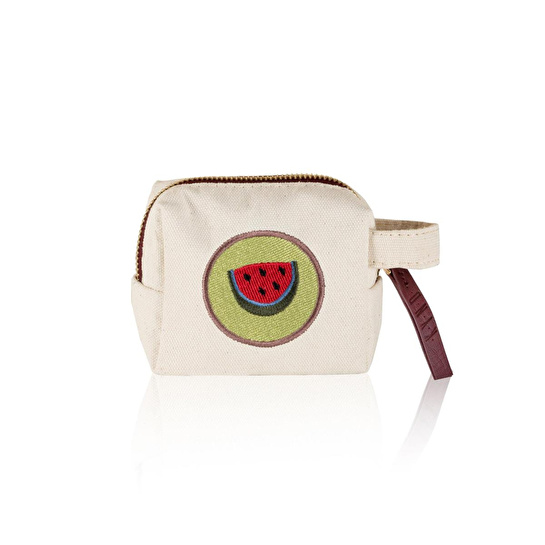 The Mia Meyve Nakışlı Çanta Karpuz 14x12 Cm