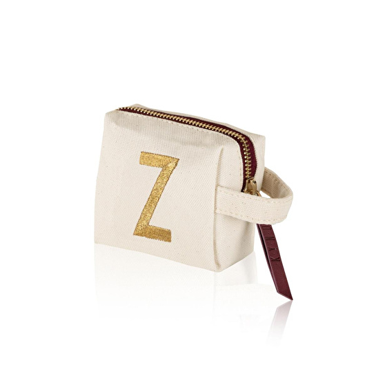 The Mia Harf Nakışlı Çanta Z 14x12 Cm