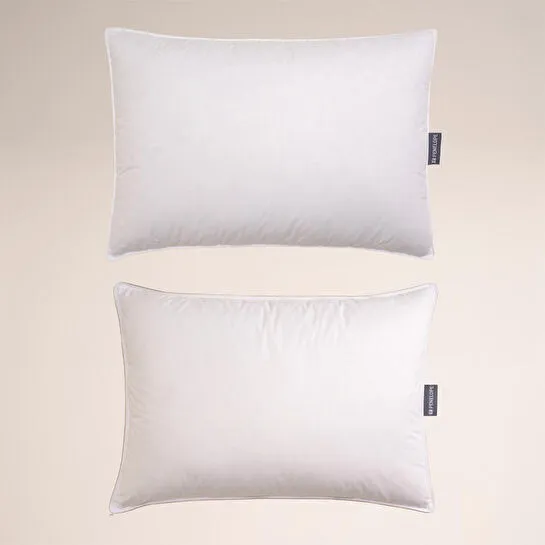 Penelope Çift Konfor Kaz Tüyü 2'li Yastık Seti