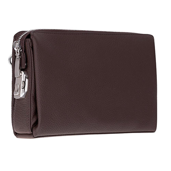 Bloominbag Forte Wrist Espresso Roast Unisex Kilitli Clutch Çanta