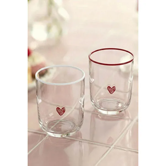 Rakle Forever Us 2'li Su Bardağı Seti 350 Cc