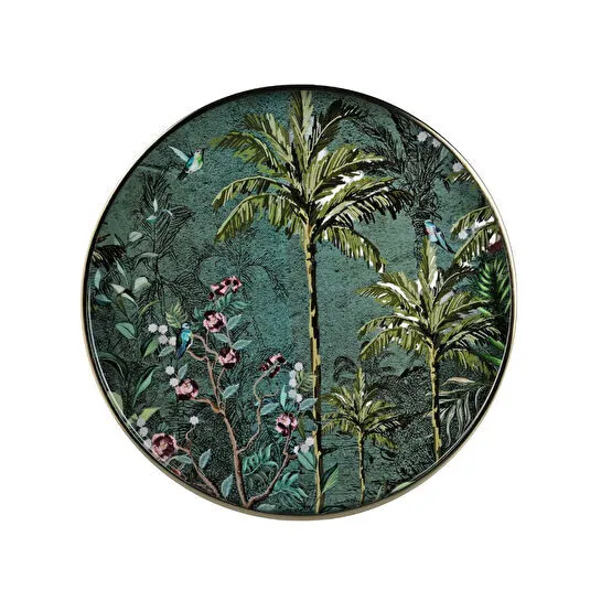 Lucky Art Jungle Dekoratif Tepsi 36cm