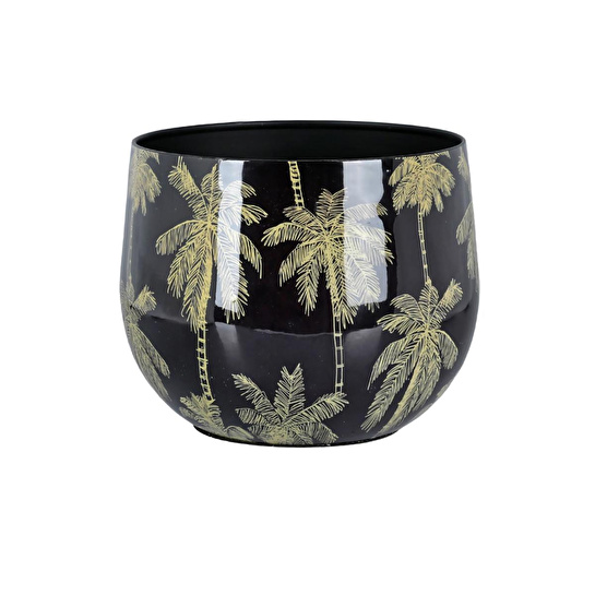 Lucky Art Palm Breeze Dekoratif 3lu Saksı Seti