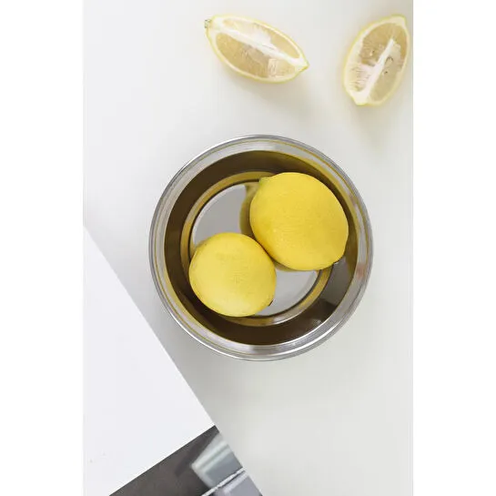 Beige & Stone Paslanmaz Çelik 15,5 Cm Çerez Kahvaltılık Tabağı