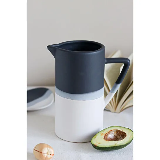 Beige & Stone Natural Stone Sürahi Antrasit