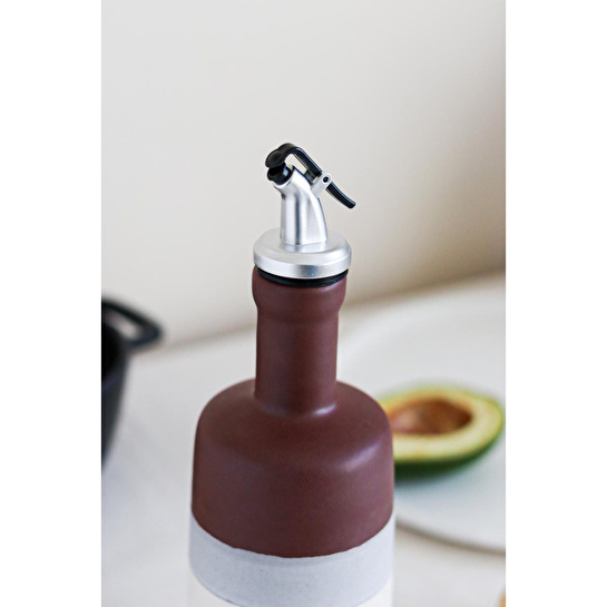 Beige & Stone Natural Stone Zeytinyağı Ve Sıvıyağ Şişesi